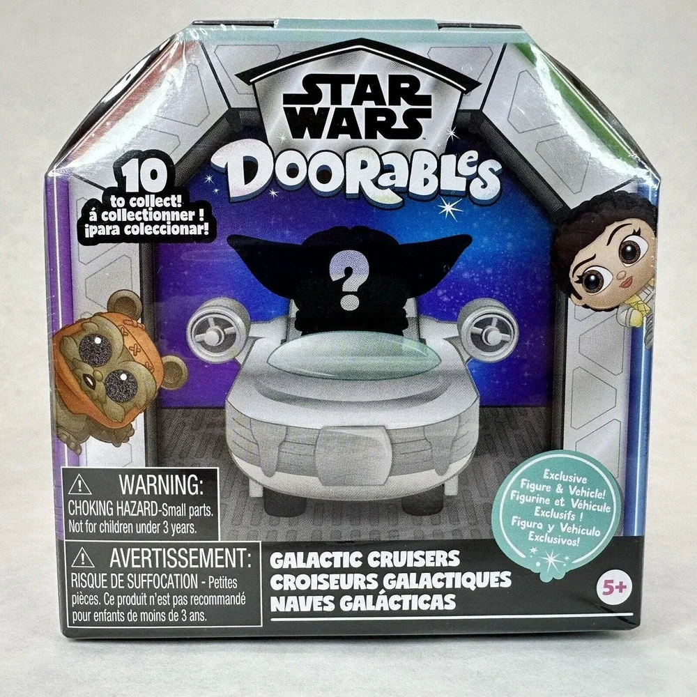 Star Wars Disney Doorables R2D2 Galactic Cruisers RARE NEW SEALED BOX R2-D DROID